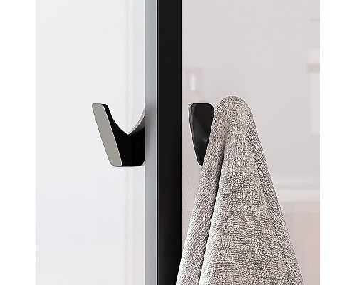 Душевой уголок AM.PM Sunny 120х80 W87G-403-12080-BT профиль Черный матовый стекло прозрачное