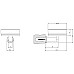 Мыльница Gessi Emporio Accessories 38803#299 Черная матовая