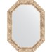 Зеркало Evoform Octagon 53x73 BY 7117 в багетной раме - Прованс с плетением 70 мм