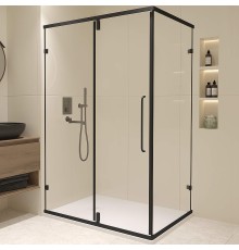 Душевой уголок RGW Classic CL-046B 100x90 профиль Черный матовый стекло прозрачное