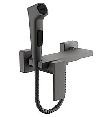 Гигиенический душ со смесителем Belz B55653-3 Оружейная сталь