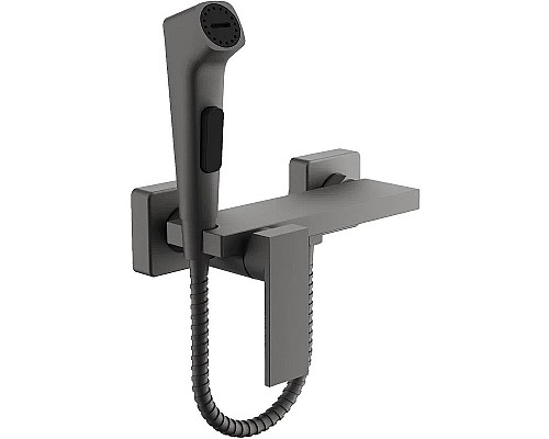 Гигиенический душ со смесителем Belz B55653-3 Оружейная сталь