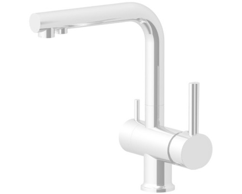 Смеситель для кухни Gattoni Speciali 0195/PCBO Белый матовый