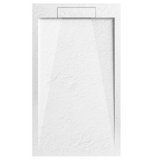 Душевой поддон из искусственного камня Esbano Luxe ESP-LX90W 90x90 ESPLX 90W Белый матовый