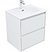 Тумба под раковину Aquanet Милан 60 336367 подвесная Белый глянец