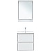 Тумба под раковину Aquanet Милан 60 336367 подвесная Белый глянец