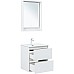 Тумба под раковину Aquanet Милан 60 336367 подвесная Белый глянец