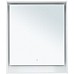 Зеркало Aquanet Милан 70 336391 с подсветкой Белый глянец с сенсорным выключателем