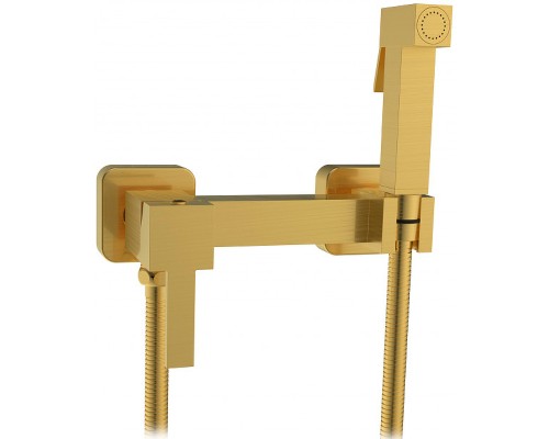 Гигиенический душ со смесителем CeramaLux DBS/007 Золото матовое