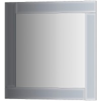 Зеркало Evoform Style 50x50 BY 0825 с зеркальным обрамлением - цвет Графит