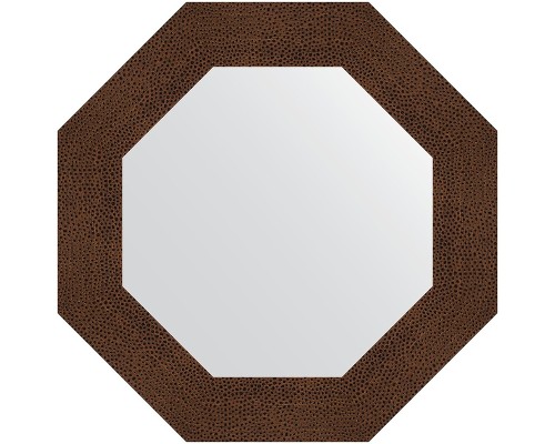 Зеркало Evoform Octagon 61х61 BY 7354 в багетной раме - Бронзовая лава 90 мм