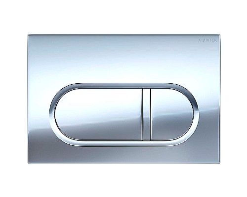 Клавиша смыва Aquatek KDI-0000043 Хром глянец