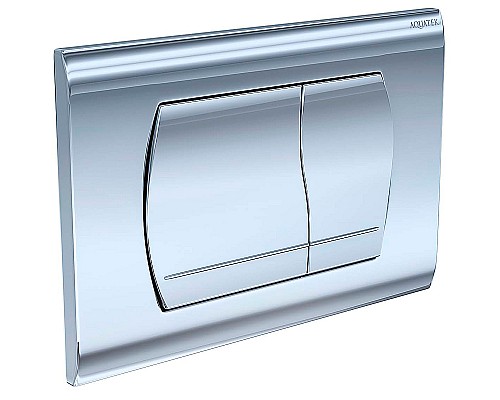 Клавиша смыва Aquatek KDI-0000047 Хром глянец