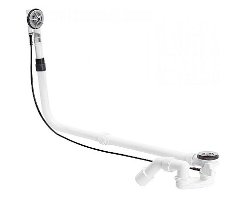 Слив-перелив Bette B603-901 полуавтомат Хром