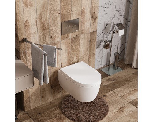 Инсталляция WasserKRAFT Alme 15TLT.010.ME.CH01 для унитаза с клавишей смыва Хром