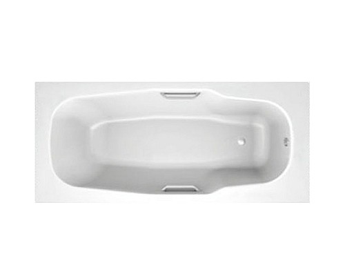 Стальная ванна BLB Atlantica HG B70J 170x80 с отверстиями для ручек без гидромассажа