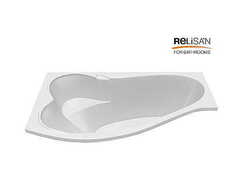 Акриловая ванна Relisan Isabella 170х90 L Гл000010529 без гидромассажа