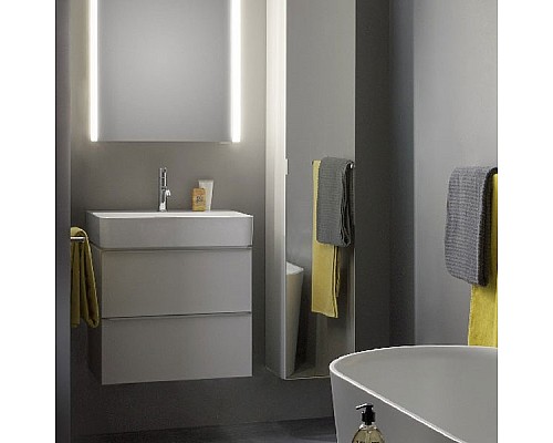 Шкаф пенал Laufen Val 30 4.1090.1.160.100.1 подвесной Белый матовый