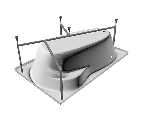 Акриловая ванна Relisan Ariadna 145x95 L Гл000001415 без гидромассажа