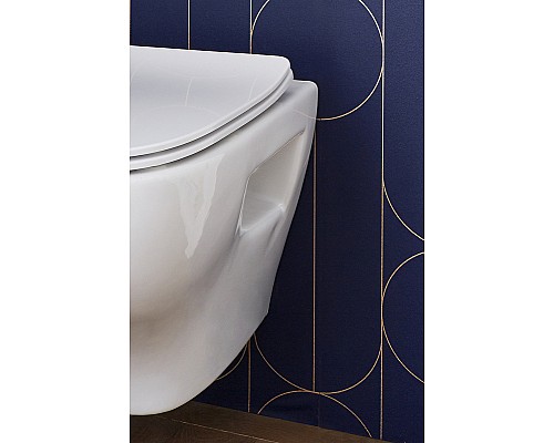 Сиденье для унитаза Jacob Delafon Struktura E20606-00 Белое с микролифтом