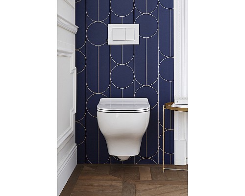 Сиденье для унитаза Jacob Delafon Struktura E20606-00 Белое с микролифтом