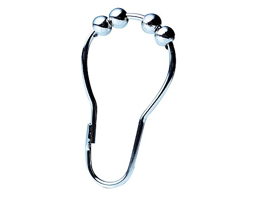 Кольца для карниза Ridder 49550 Хром