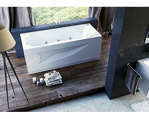 Акриловая ванна Aquatek Афродита 150x70 AFR150-0000033 без гидромассажа без панелей с каркасом (разборный) со слив-переливом