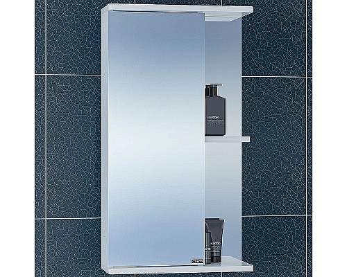 Зеркальный шкаф СанТа Ника 40 L 101080 Белый