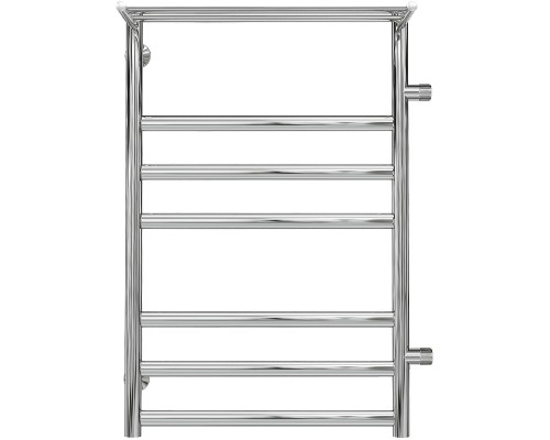 Водяной полотенцесушитель Terminus Хендрикс П7 500x796 4620768888823 с полкой Хром