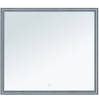 Зеркало Aquanet Nova Lite 90 с подсветкой Дуб рошелье