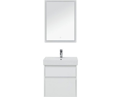 Комплект мебели для ванной Aquanet Nova Lite 60 242921 подвесной Белый