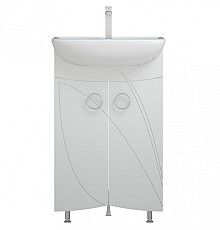 Тумба под раковину Corozo Ультра Флора 55 SD-00000362 Белая