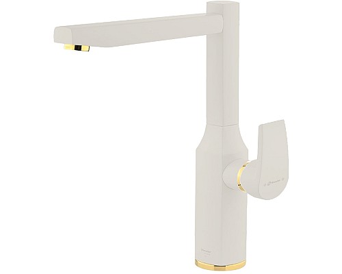 Смеситель для кухни Shouder Unique Plus 0180516 Слоновая кость Золото