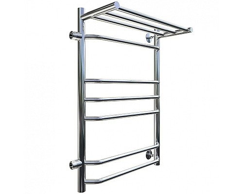 Водяной полотенцесушитель Тругор Браво 3 П ПМ L 80x40 с полкой Хром