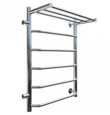 Водяной полотенцесушитель Тругор Браво 1 П ПМ L 80x40 с полкой Хром