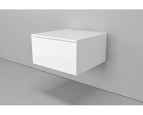 Тумба Velvex Unique Unit 50 tp.UNI.50.1Y подвесная Белая глянцевая