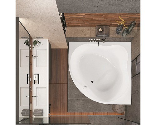 Акриловая ванна Vagnerplast Plejada 150x150 VPBA150PLE3X-04 без гидромассажа