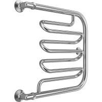 Водяной полотенцесушитель Terminus Фокстрот-Лиана (1) 500x500 4620768880971 Хром, боковое подключение, G 1" НР