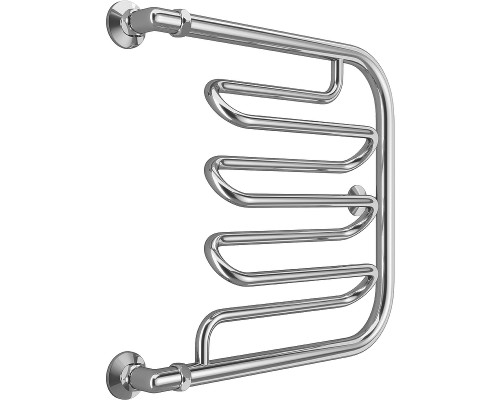 Водяной полотенцесушитель Terminus Фокстрот-Лиана (1) 500x500 4620768880971 Хром, боковое подключение, G 1" НР