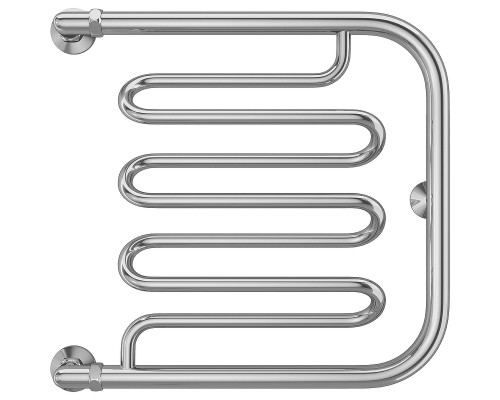 Водяной полотенцесушитель Terminus Фокстрот-Лиана (1) 500x500 4620768880971 Хром, боковое подключение, G 1" НР