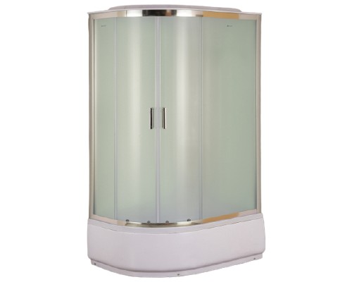 Акриловый поддон с куполом для кабины Aquanet SC-1200Q-R №3/3 Белый