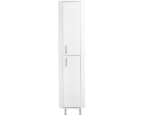 Шкаф пенал Stella Polar Концепт 30 угловой Белый