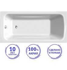 Акриловая ванна C-Bath Muse 180x70 CBQ011002 без гидромассажа