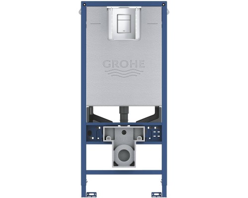 Инсталляция Grohe Rapid SLX для унитаза с клавишей смыва Хром