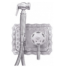 Гигиенический душ со смесителем ZorG Antic A116BD-SL Серебро