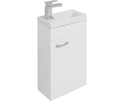 Тумба с раковиной Aquanet Нота 40 R 254037 подвесная Белая