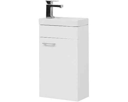 Тумба с раковиной Aquanet Нота 40 R 254037 подвесная Белая