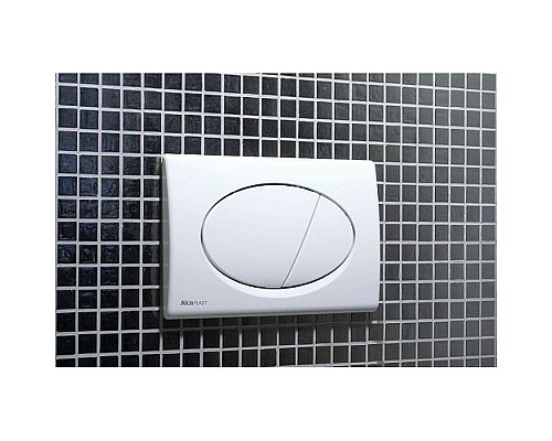 Инсталляция Alcaplast Sadromodul AM101/1120-3:1 RU M70-0001 для унитаза с Белой клавишей смыва