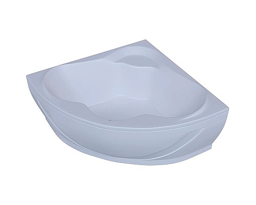 Акриловая ванна Aquatek Галатея 135х135 GAL135-0000022 без гидромассажа с фронтальной панелью с каркасом (разборный) со слив-переливом