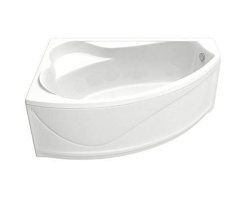 Акриловая ванна Bas Николь 170x104 L В 00027 без гидромассажа
